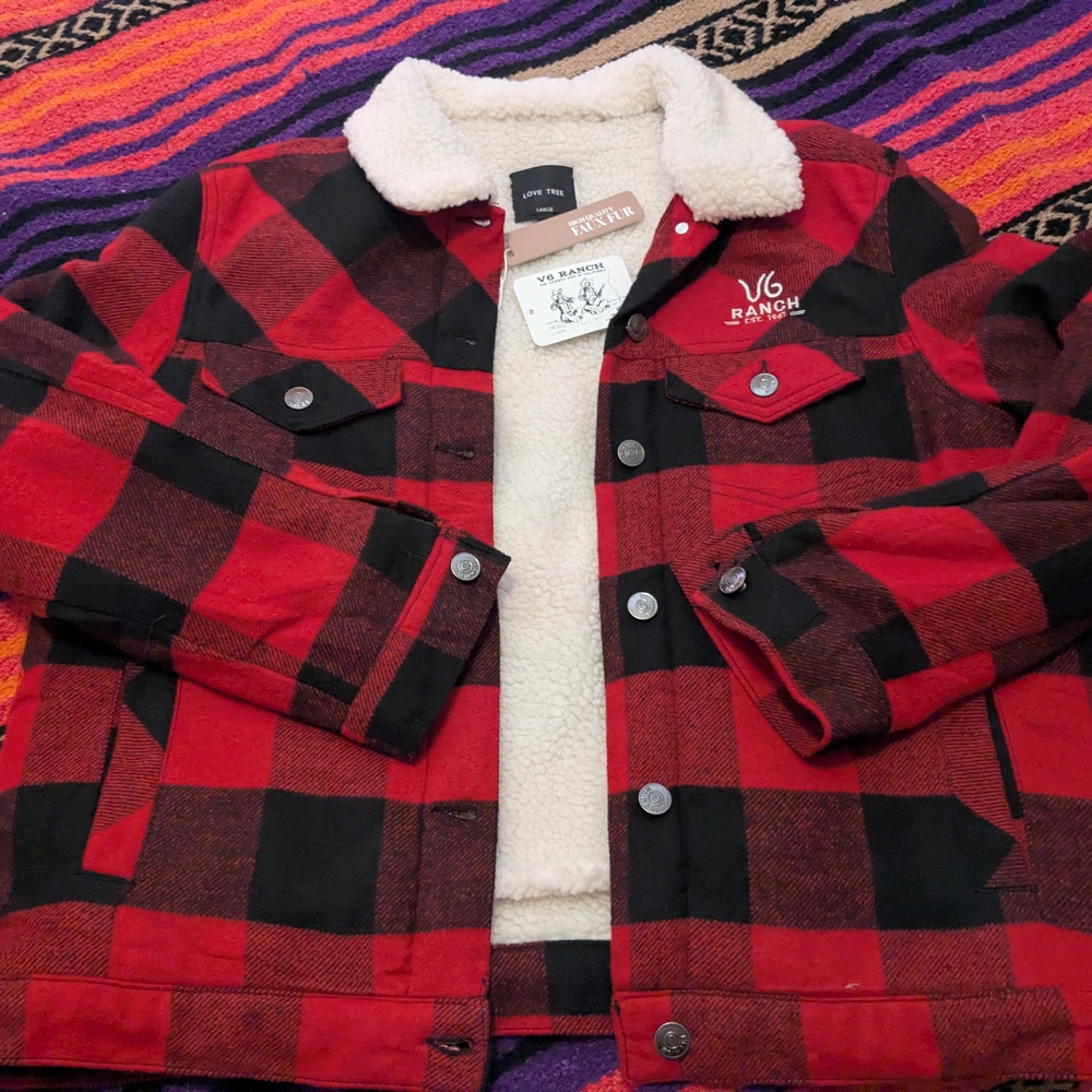 Love Tree V6 Ranch Plaid Jacket
